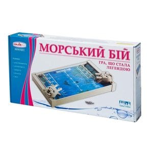 Детская настольная игра "Морской бой" 1234 от 3-х лет (1663282)