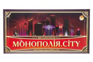 Настольная игра "Монополия. CITY" 1137ATS на укр. языке (1663455)