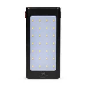 Повербанк 90000mAh Power Bank Kraft KPB-2490FCL Black 22.5W QC3.0 LED-ліхтар (43-00088) (1674341)