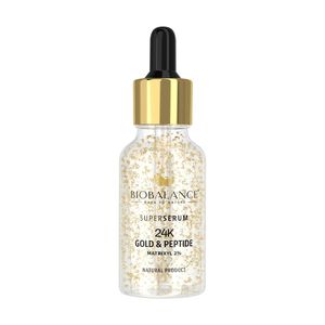 Сыворотка для лица BIOBALANCE Super Serum Gold & Peptide 24K, 30 мл