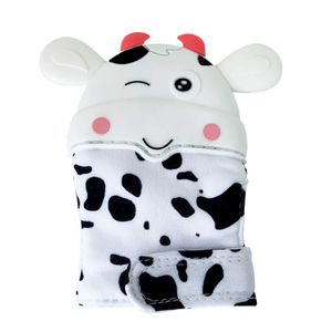 Прорезыватель-перчатка "Коровка" MGZ-0405(White) на липучке (1702940)