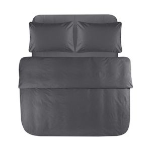 Пододеяльник с наволочками Penelope - Plume anthracite антрацит 200x220+50x70 (2) (1720853)