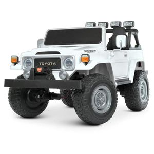 Детский электромобиль Джип Bambi M 4968EBLR-1 (24V) Toyota Белый (1728456)