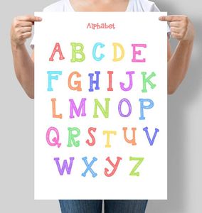 Постер Motivator English alphabet 29.7x42 см, A3, без рамки (D004_A3) (1761824)