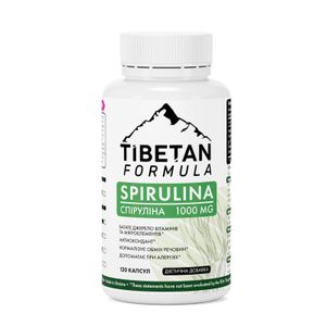 Спирулина 500 мг 120 капсул Tibetan formula (1780053)
