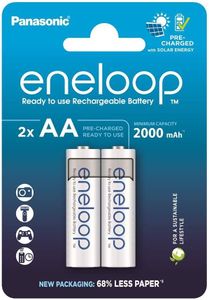 Аккумулятор Eneloop NI-MH AA 2000 мАч, 2 шт. Panasonic  CL0171439 (1857898)
