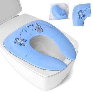 Мобильная накладка на унитаз Fabe L018 Голубой (1866532)