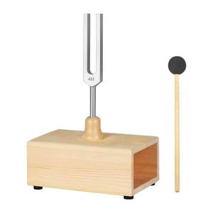 Камертон на підставці 432Гц Silver Tuning Fork, з алюмінію (1891853)