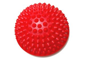 Полусфера массажная киндербол EasyFit 15 см жесткая красная (EF-3002-R) (1898156)