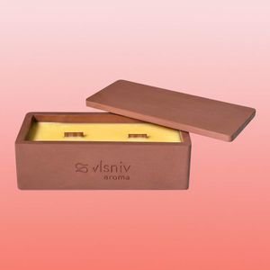 Vlsniy.aroma Соєва свічка «Situationship» ванночка, 320 г — вишня, червоне вино та амбра (1907846)