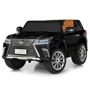 Детский электромобиль M 3906EBLRS-2, Bluetooth, пультом 2,4G и открывающимися дверями, черный (1940887)