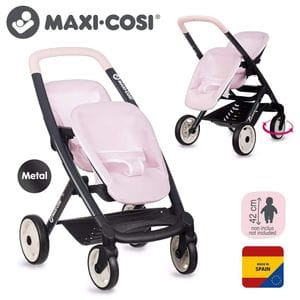 Коляска для кукол-близнецов Smoby Maxi-Cosi Розовая жемчужина (7600253221) (1943110)