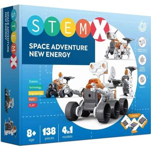 Конструктор Stem Космическое приключение 4в1 138 дет (TK0205) (1943853)
