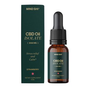CBD масло изолят Mind Shi 2000 mg 10 ml клубника (551368) (1950444)