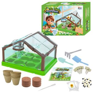 Набор садовода - Ботанические эксперименты с теплицей и семенами 4FUN Game Club 78522 (1962653)