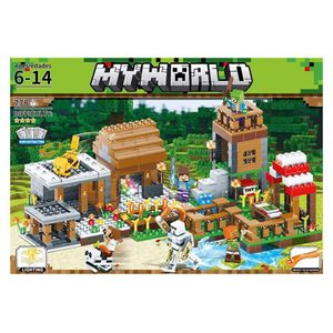Конструктор детский Майнкрафт My World 600D пластик, 778 деталей (1971853)