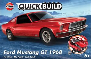 Конструктор детский автомобиль Ford mustang GT 1968 Quickbuild Airfix J6035 (2009089)