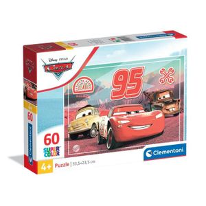 Пазл Clementoni: SuperColor — Disney Cars / Тачки (60 элементов) — 26317 (2010341)