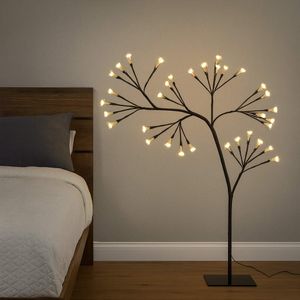 Светодиодное дерево, 480 LED, 1.5м, USB/батарейки / Декоративная LED лампа-ночник / Светильник дерево (2013053)
