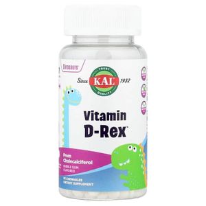 Аминокислота Vitamin D-Rex, 90 жевательных таблеток - Жвачка KAL CL0187426 (2018496)