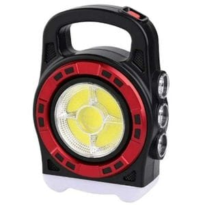Мультифункциональный кемпинговый фонарь Hurry-bolt HB-6678C 20W с солнечной панелью и фукцией павербанка (2021153)