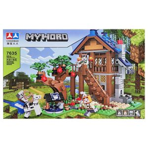 Конструктор Майнкрафт 7635 пластик, 504 деталі Bambi дитячий (2039367)