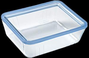 Форма з кришкою Pyrex Pure Glass, 24x19x8 см (2.6 л) (2043710)