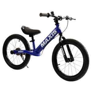 Велобег детский CORSO MAXIS 16" для детей 4-6 лет 100-120 см беговел з ручным тормозом и подножкой стальной рама (2054306)