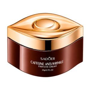 Укрепляющий крем для кожи вокруг глаз Sadoer Caffeine Anti-Wrinkle Firm Eye Cream против морщин, с кофеином, 20 г