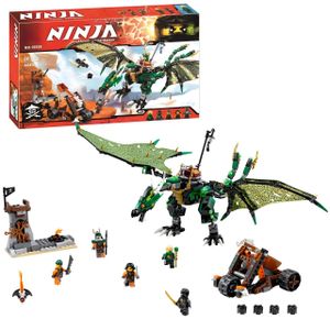 Конструктор Ninjago Зелёный энерджи дракон Ллойда на 603 детали (10526) (2075554)