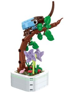 Конструктор інтер'єрний No Brand Bonsai Жук-Носоріг 188 деталей Різнокольоровий (2104619342) (2082938)