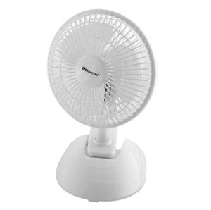 Настільний вентилятор + прищіпка MS 1623 Fan 2 in 1 Вентилятор побутовий 2 швидкості Digital (2096853)