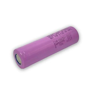 Літій-іонний акумулятор Samsung 3.7В 3000мАг 18650 30Q INR18650 20A Бузковий (2328223950) (2098121)