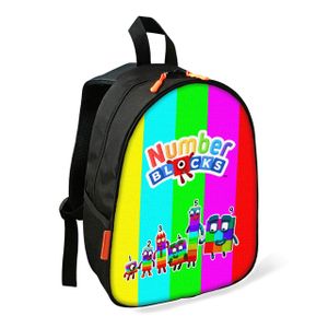 Рюкзак дитячий No Brand Numberblocks 34х27х13 см Різнокольоровий (02685) (2109337)