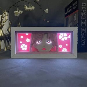 Світильник багатошаровий нічник 3D з ефектом аніме Нана Нана Комацу Nana Nana Komatsu на пульті керування 20 см NL3D N NK (2114053)