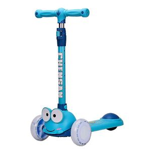 Самокат дитячий 3-х колісний Bambi SC21001 колеса з підсвічуванням Синій (2134053)