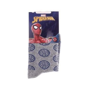 Шкарпетки SPIDER MAN 61% хлопок 23-26 светло-серые (715129) (2144192)