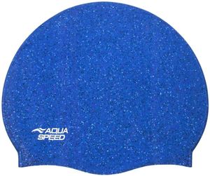 Шапка для плавання Aqua Speed силікон OSFM синя (720519) (2145707)
