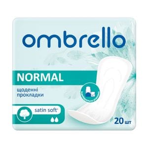 Прокладки ежедневные Ombrello Satin Soft Normal, 20 шт