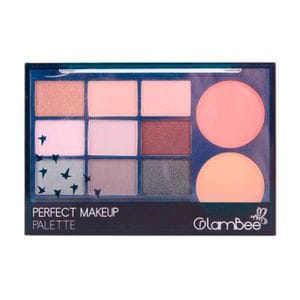 Набор тени для век, румяна, пудра компактная GlamBee Perfect Make-Up Palette