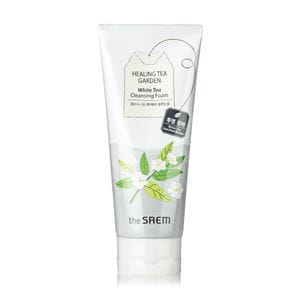 Пенка для умывания The Saem Healing Tea Garden White Tea Cleansing Foam с экстрактом белого чая, 150 мл
