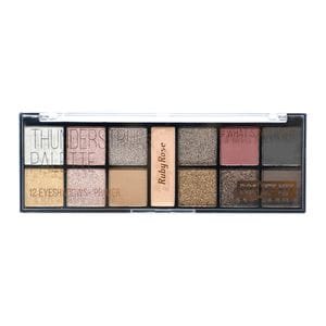 Палетка теней для век с праймером Ruby Rose Pocket Palette Kit HB-9941-9952