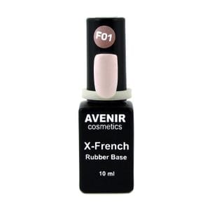 Камуфлирующая база для гель-лака Avenir Cosmetics X-French Rubber Base, 10 мл