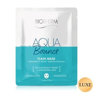Увлажняющая тканевая маска для упругости кожи лица Biotherm Aqua Bounce Flash Mask, 31 г