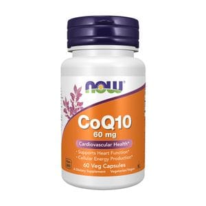 Коэнзим Q10 NOW Foods CoQ10 60 мг, в капсулах