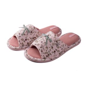 Женские комнатные тапочки Twins HS-VL Прованс, розовые