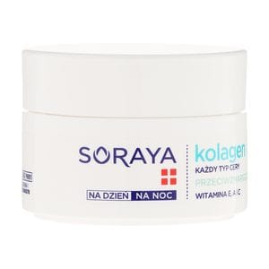 Зволожувальний крем для обличчя Soraya Collagen & Argan Moisturizing Cream проти зморщок, 50 мл
