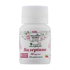 Валериана Форте Панацея 2001, 30 мг, 100 таблеток