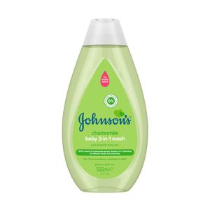 Детский гель для купания Johnson's baby с экстрактом ромашки