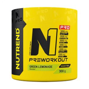Предтренировочный комплекс Nutrend N1 Pro Preworkout, в порошке, 300 г